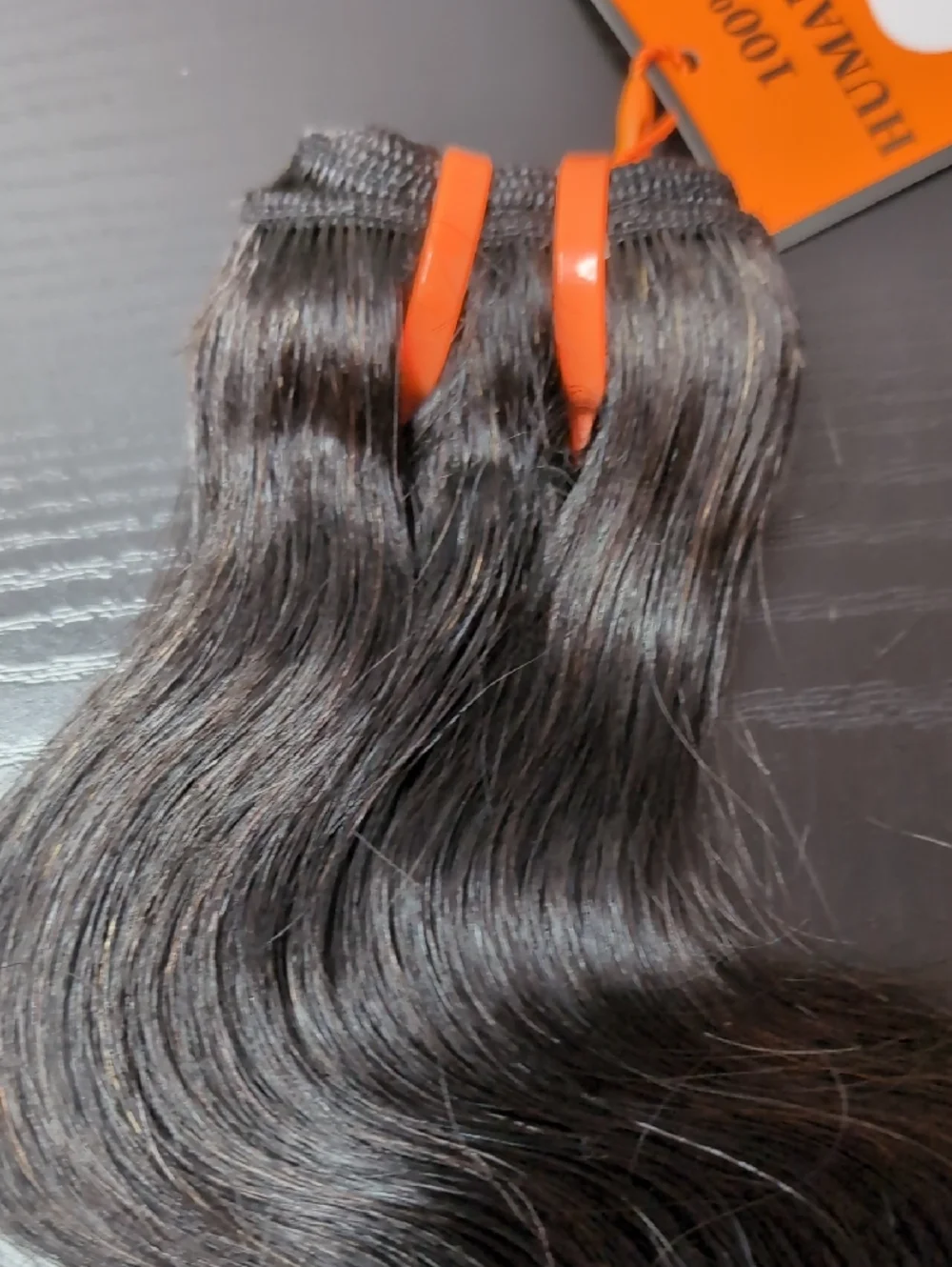 18 Inch Real Human Hair Weave One Bundle Body Wave Hair Extensions Natural Black
